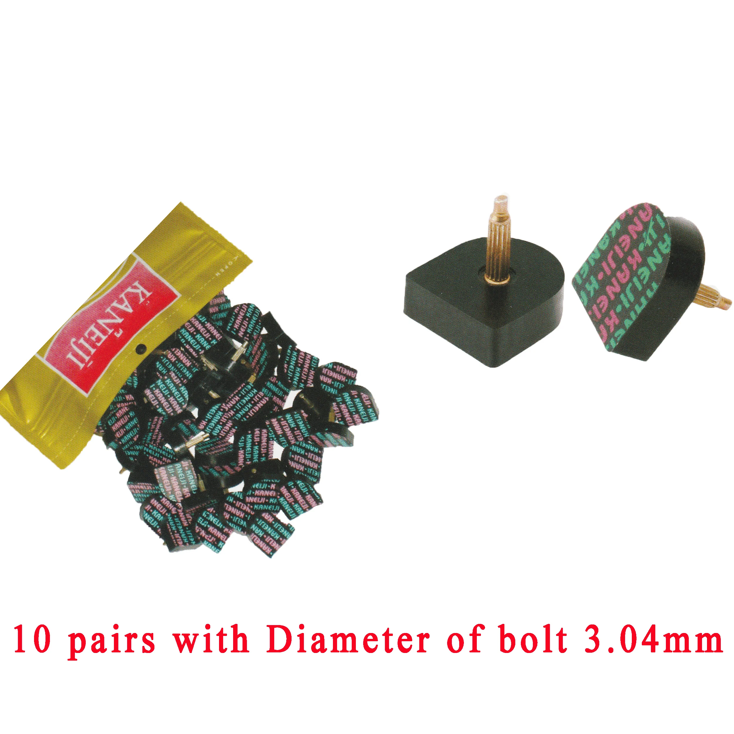 10pairs /lot Women's High Heel Tips nail dia is 3.04mm Replacement Heel Stoppers Protector Lady Stiletto Shoe Heels Repair Tips