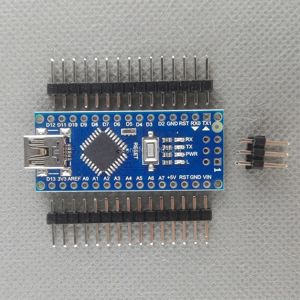 Контроллер Nano v3.0 50 шт./лот совместимый с arduino USB-драйвер nano CH340 без кабеля Thinary