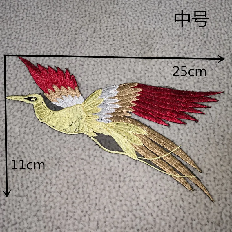 Патч с тремя кранами винтажная модная одежда вышивкой или куртка украшение
