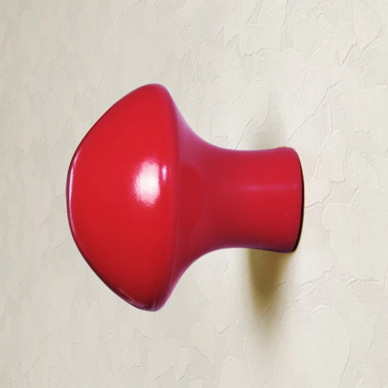 3D Настенный декор в виде гриба из натурального массива дерева для украшения стен