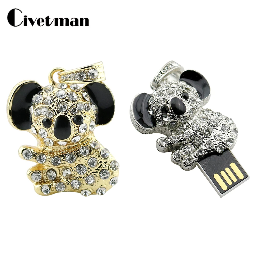 Флеш накопитель в виде симпатичных животных Коала usb карта памяти 8 Гб