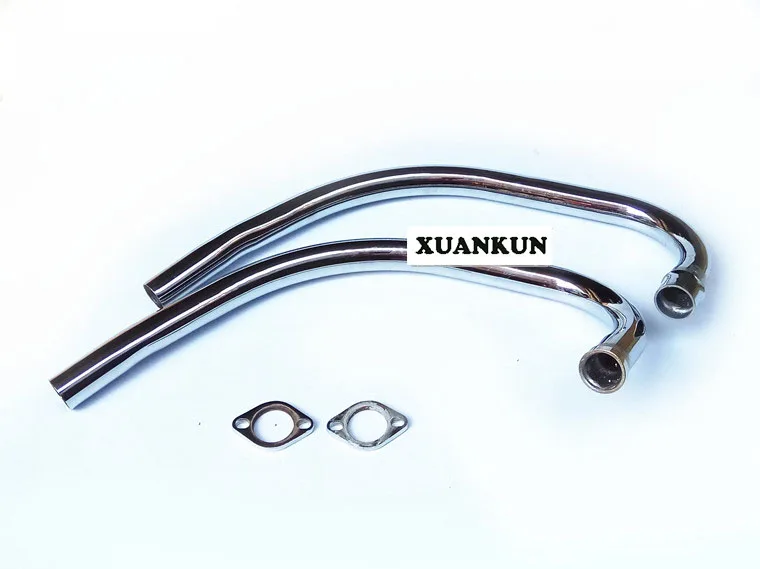 Дымовая труба в ретро стиле перед выхлопной трубой мотоцикла GN125 GS125|Выхлопные