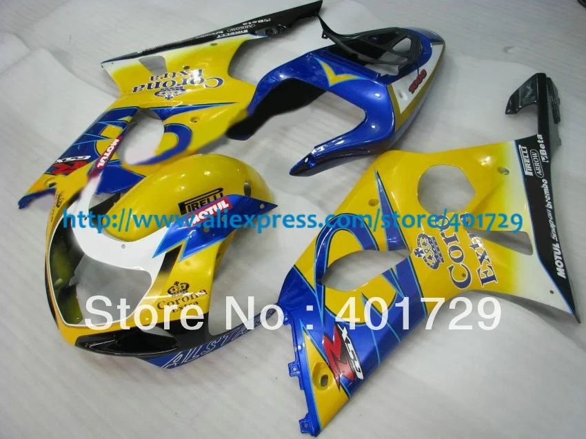MOTOMARTS-Обтекатели КОМПЛЕКТ для Suzuki GSXR-1000 GSX-R1000 2000 2001 2002 кузова цвет смешивания