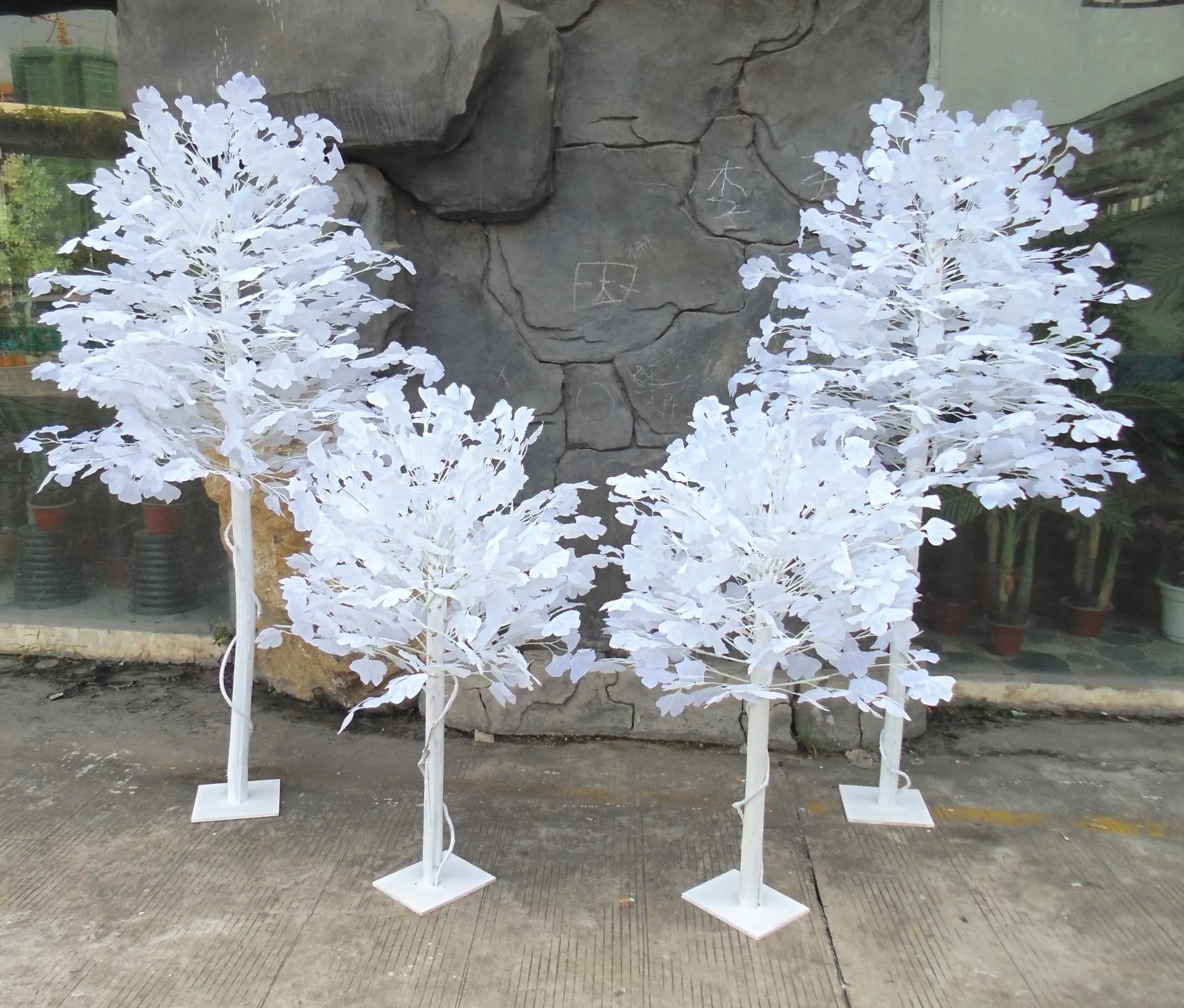 Белые колонны Ginkgo Road, праздничные, вечерние, свадебные украшения
