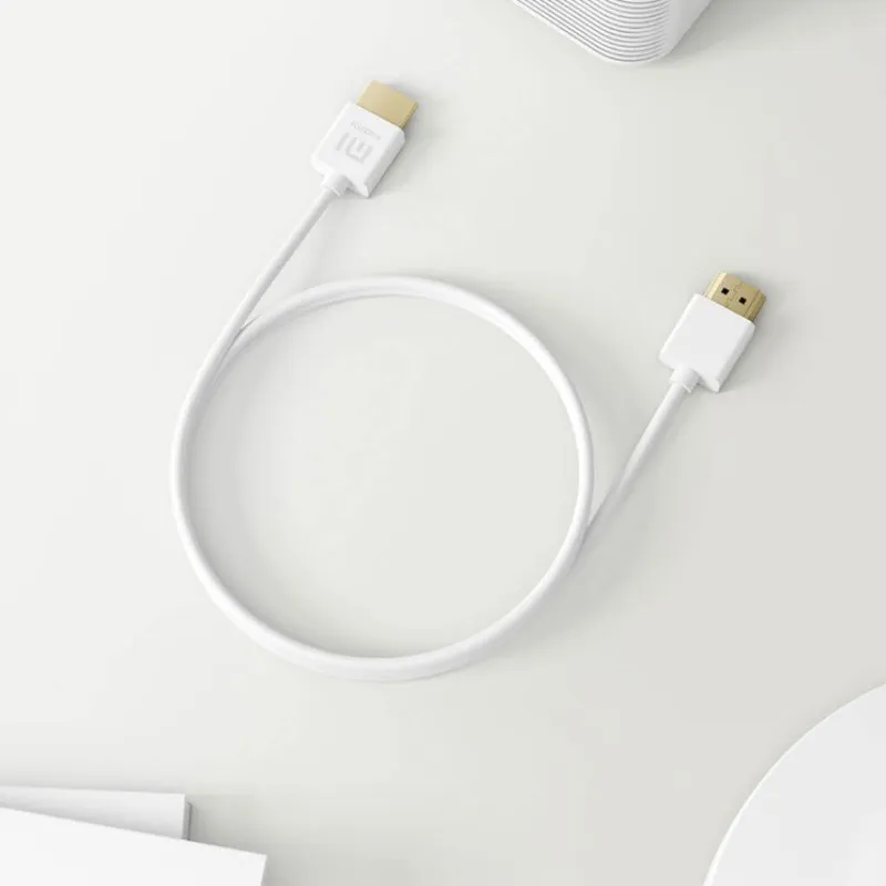 Высокоскоростной HDMI кабель XIAOMI позолоченный 4k 3D адаптер HDTV сплиттер