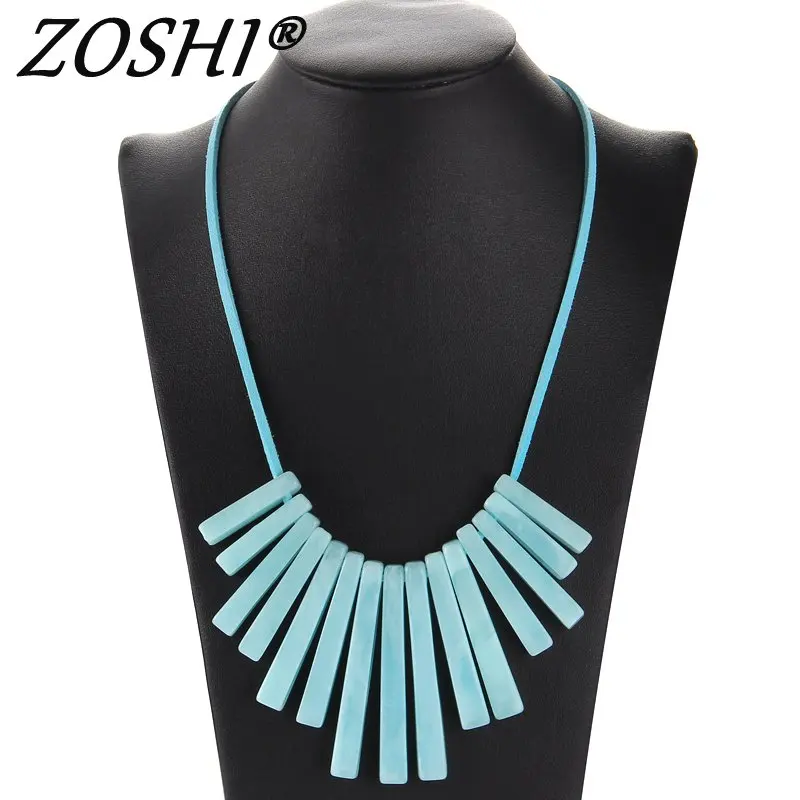 Женская длинная Геометрическая подвеска ручной работы цепочка на свитер