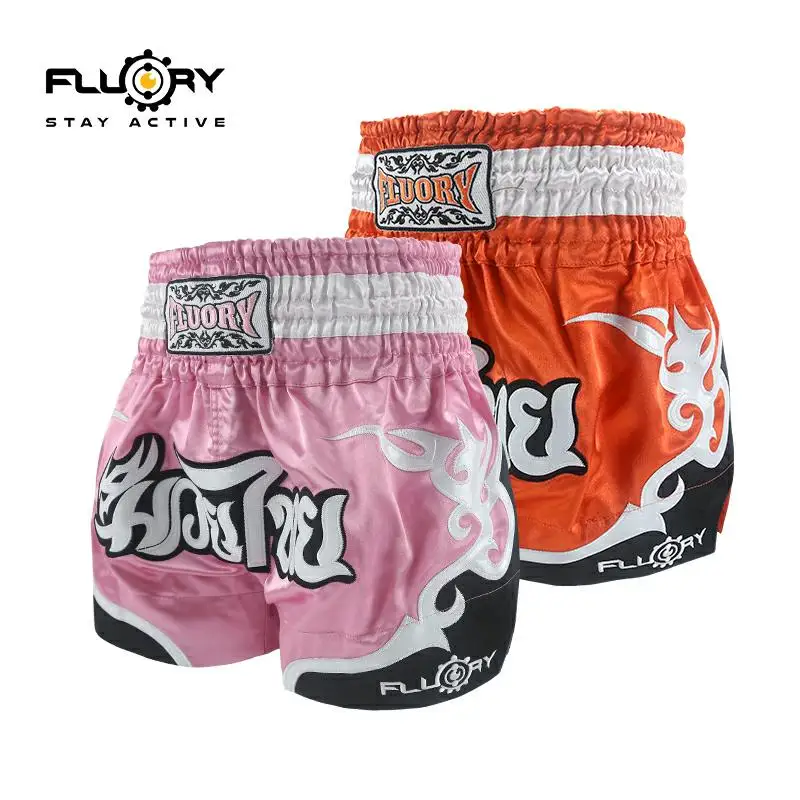 Женские розовые и белые и оранжевые новейшие модные женские шорты muay thai