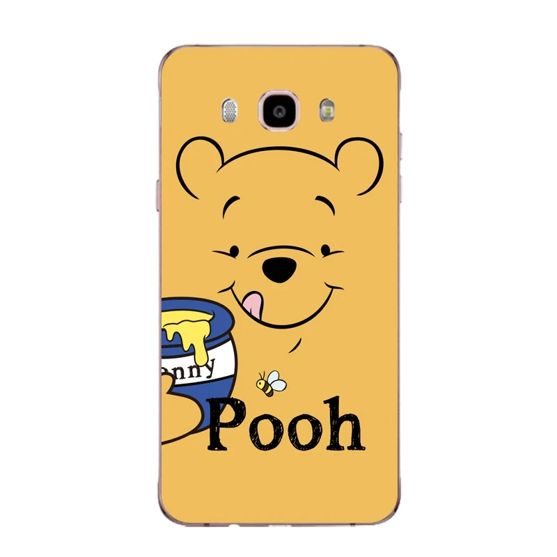 Soft Clear TPU Phone Case For Samsung J3 J5 J7 S6 S7 S8 note8 A3 A5 C7 J2prime Hellokitty Panda Pooh Bear Cover Free Shipping | Мобильные