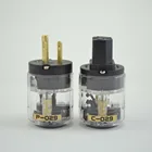Пара Hi-End P-029 штекер питания переменного тока + штекер питания C-029 IEC 1 пара