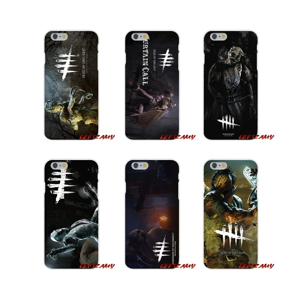 Гибкие прозрачные чехлы из ТПУ для iPhone X XR XS MAX 4 4S 5 5S 5C SE 6 6S 7 8 Plus ipod touch horror Dead by Daylight |