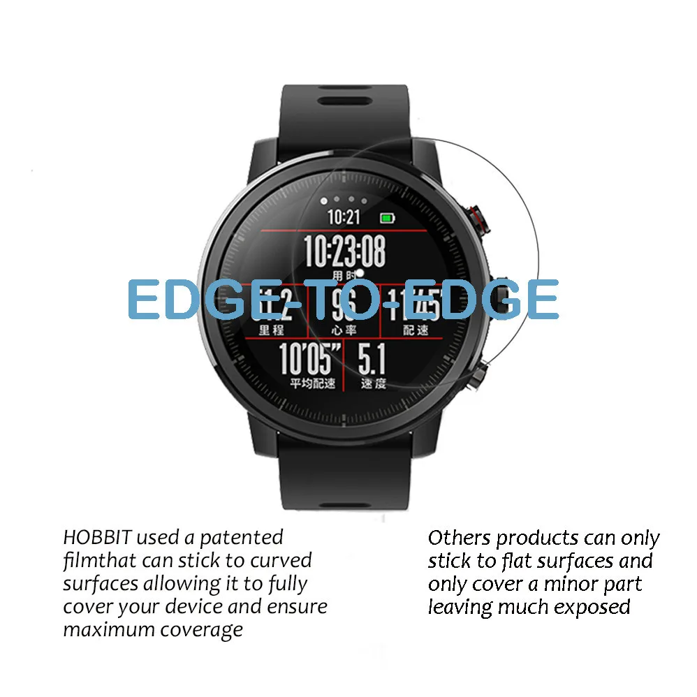Мягкий HD ТПУ полный экран протектор для Xiaomi Huami Amazfit Stratos Pace 2 2S спортивные Смарт