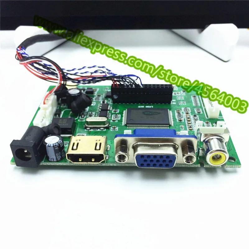 Плата управления с ЖК-дисплеем 12 1 дюйма HDMI VGA AV сенсорный экран плата LP121WX3-TLA1 B121EW09