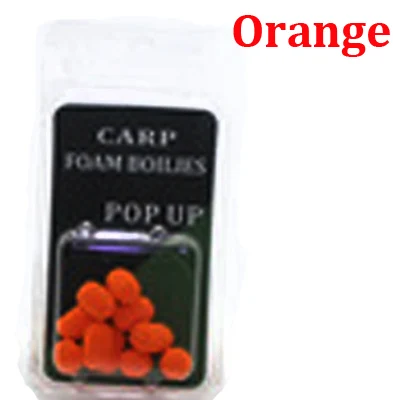 Orange 10 шт. метод подачи рыболовный инструмент фидерная ловля карпа двухцветная пена приманки черный и желтый рыболовные снасти аксессуары - Цвет: Orange