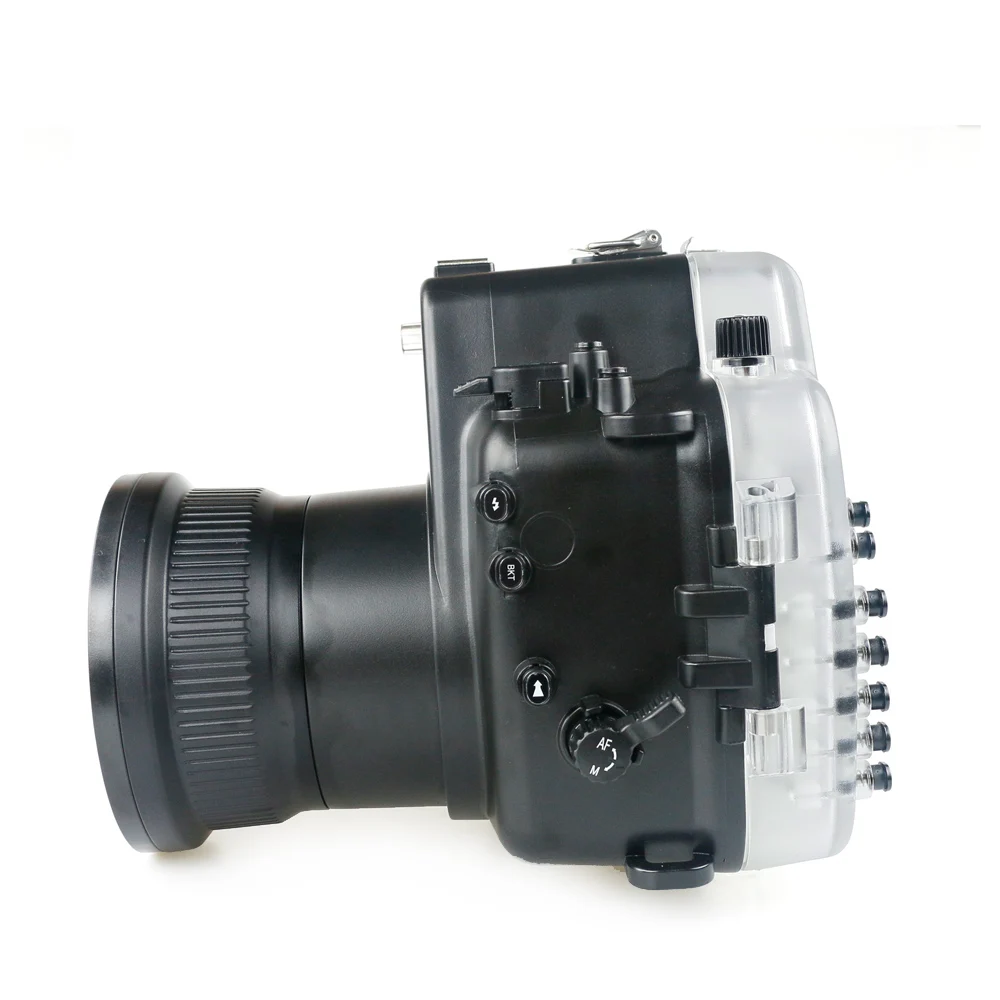 60 м/195ft Водонепроницаемый для подводного плавания Корпус Камера Дайвинг чехол Nikon