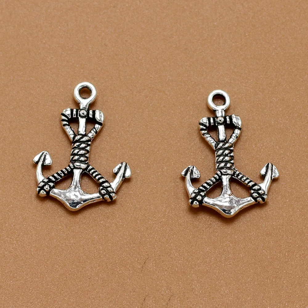 10 шт. подвеска якорь из металлического сплава 25 х18 мм|crafts diy|craft metalcraft pendant |