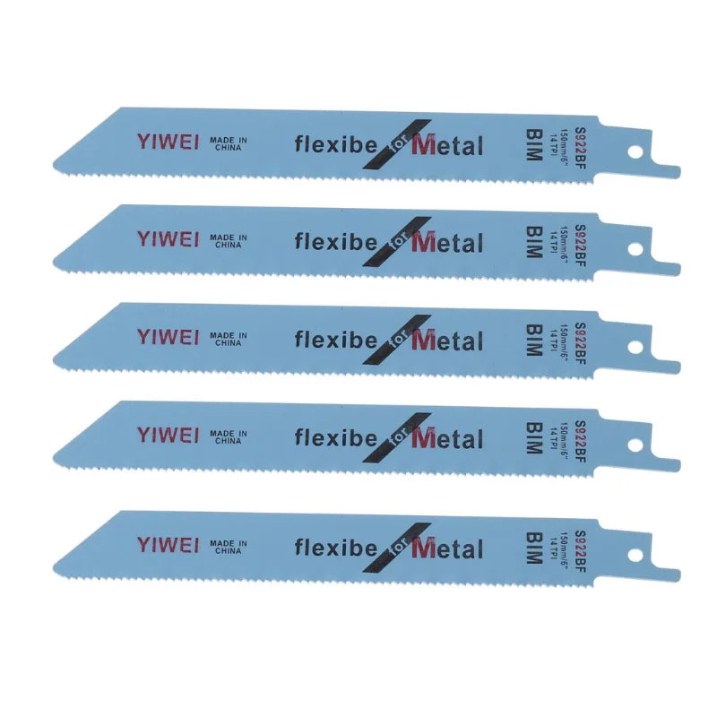 BENGU 5 шт. S1122BF/S922BF/T244D/T101AO сабельные пильные диски 227 мм " для резки металла и дерева
