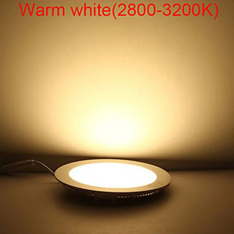 Новинка плоская светодиодная панель BEYLSION Сверхтонкая Встраиваемая круглая