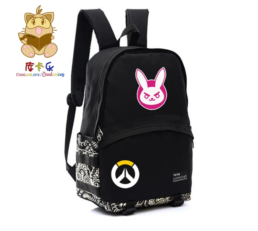 Новинка года аниме-рюкзак игра герой OW DVA/D. VA/Хана Сонг рюкзак концепция подарок для ежедневного использования геймер подарок NB002