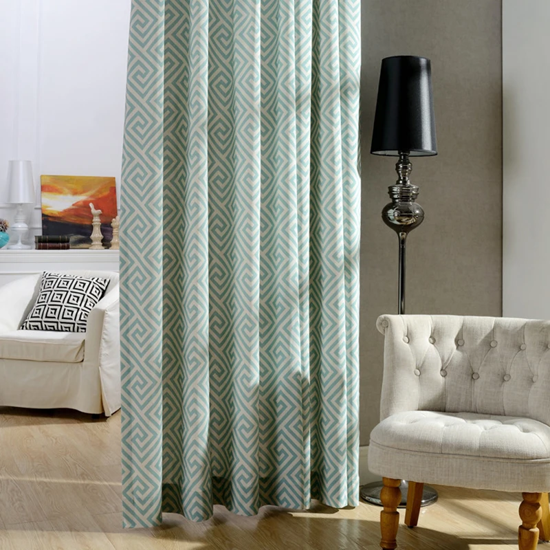 Современный минималистский серый занавески для спальни гостиной полиэстер