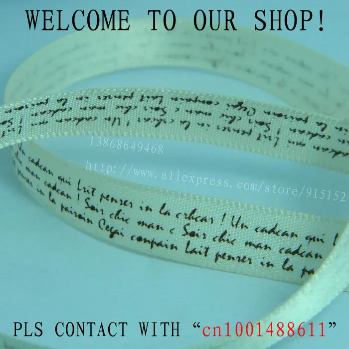 Бесплатная доставка лента из полиэстера 3/8 дюйма (9 мм) аксессуары для волос