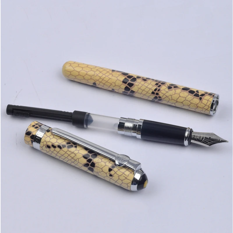 Авторучка Duke с тонким пером 0 5 мм чернильная авторучка серебряным зажимом