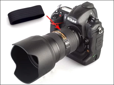 Фото для Nikon AF S Nikkor 24 70 мм f/2 8G ED Lens DIY Ремонтные комплекты Studio Zoom Ring резиновая