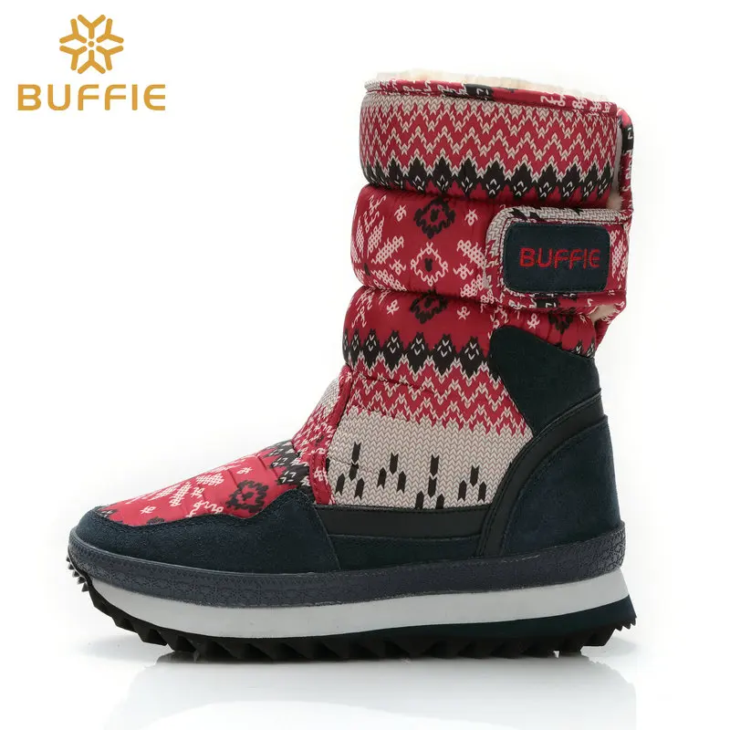 Обувь для детей обувь в виде снежинки зимние сапоги девочек теплые плюшевые с