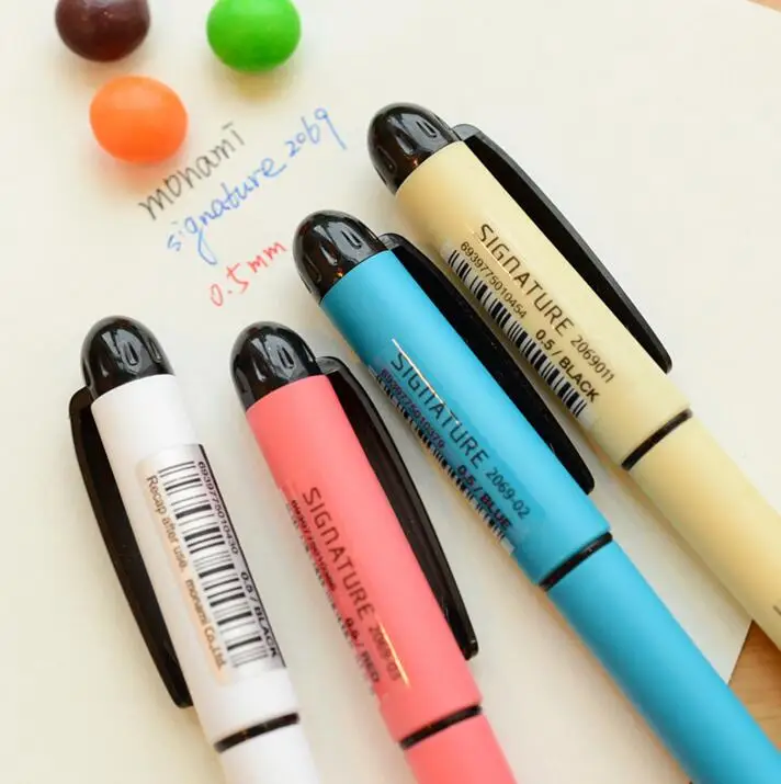 

0.5mm Sweet Candy Color Gel Ink Pen Promotional Gift Stationery Student Prize School Office Supply