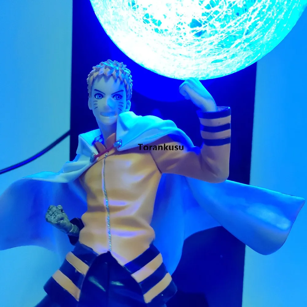 Наруто ПВХ фигурка Rasengan светодиодный светильник Модель игрушки наруто Shippuden Аниме Фигурка Uzumaki Наруто игрушки Diorama