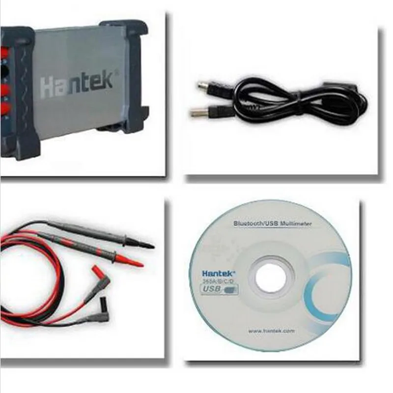 Hantek Осциллограф 365B PC USB Excelent функция цифровой портативный 2 канала 100-349 МГц долгое