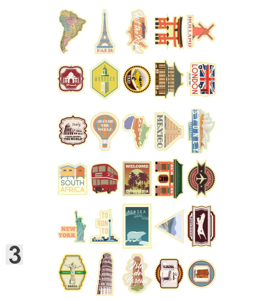 Современный /закладки/14.3*9.3 см/30 листов/комплект|bookmark set|set 3 |