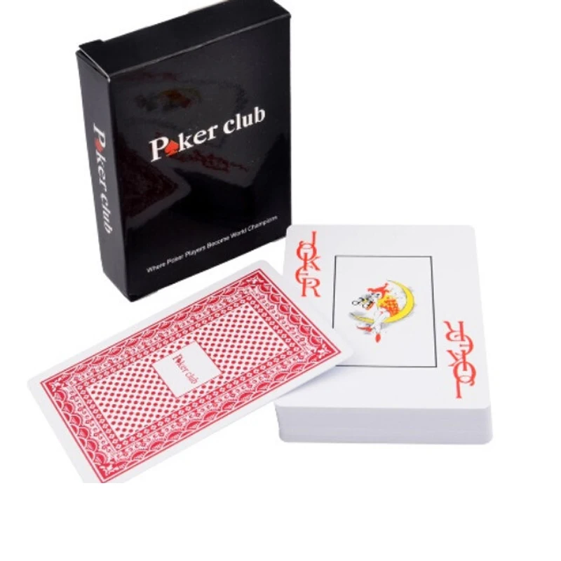 

Оптовая продажа 10 Lets/Lot Texas Poker Cards PVC водостойкая карточка для покера пластичная Speelkaarten Tarjeta Juego