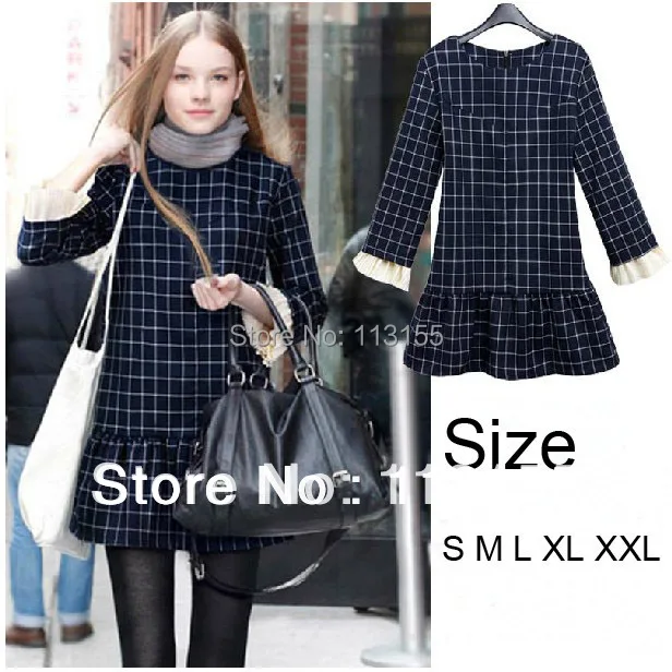 Женское осенне-зимнее облегающее тонкое платье с длинным рукавом в европейском и