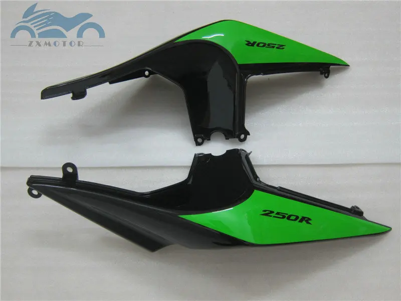 ABS впрыски обтекатели комплект для KAWASAKI 2008- Ninja250 ZX 250R двигатель дорога гоночная обтекаемая форма наборы EX250 08 09-14 зеленый кузов