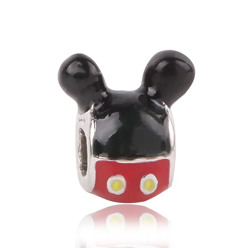 Оригинальный Пандора Подвески Серебряный Браслет безделушка ювелирные изделия