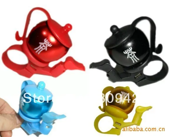 Оптовая продажа 100 шт./лот хороший звук китайский чайник образный велосипед
