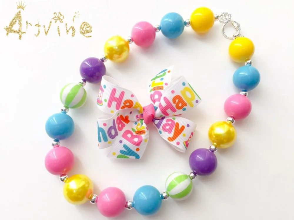 Яркий детский день рождения жевательная резинка для девочек синий малыш Радуга