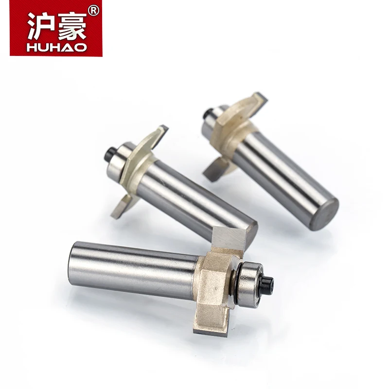 HUHAO 1 шт. 1/2 "хвостовик Т типа бит с подшипник Деревообрабатывающий инструмент