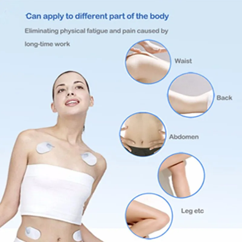 10/20 шт. вкладыши для электродов|pulse stimulator|therapy massagerconductive gel pads |