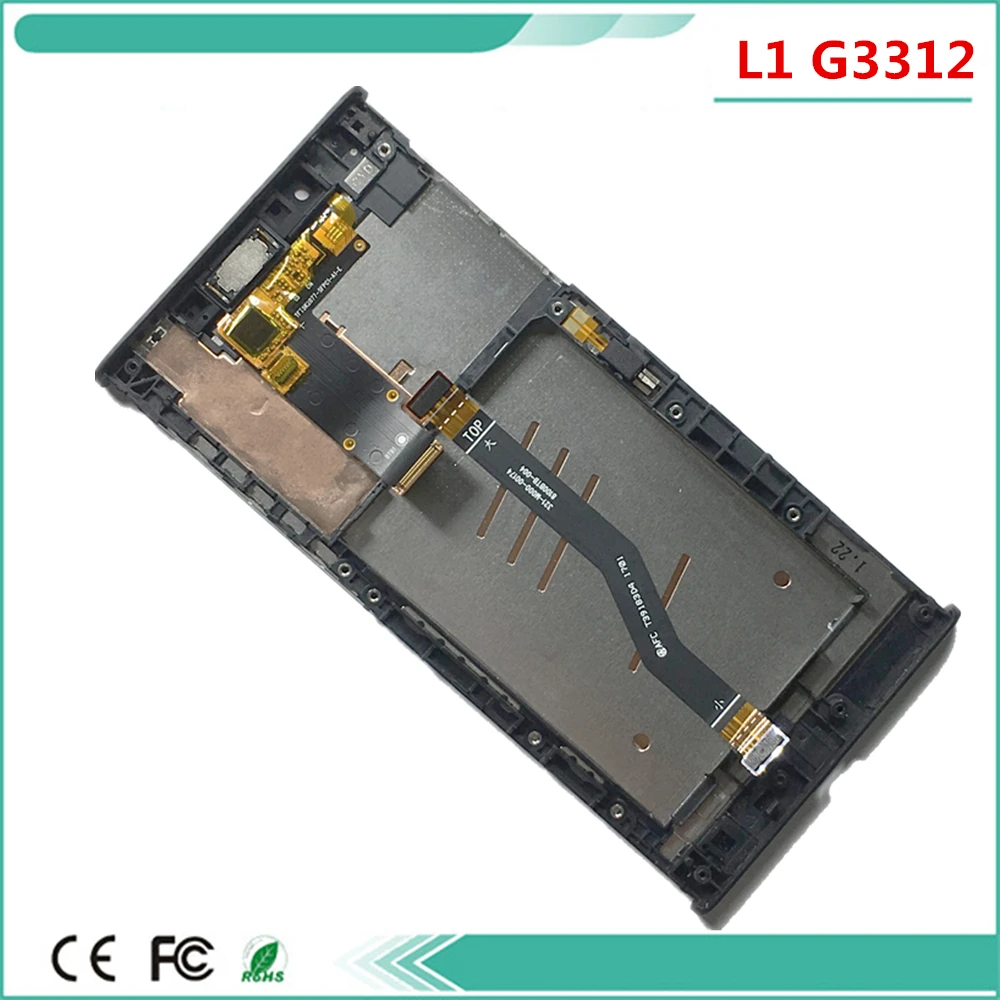 5 оригинальный дигитайзер сенсорного ЖК-экрана в сборе для SONY Xperia L1 дисплей с