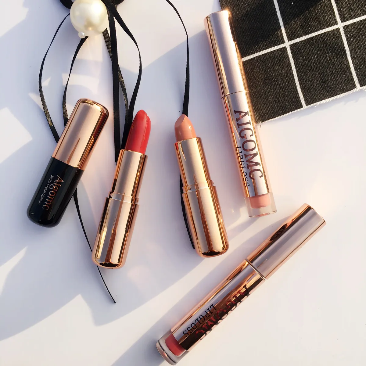 Новая брендовая жидкая матовая губная помада легко носить с длительным блеском