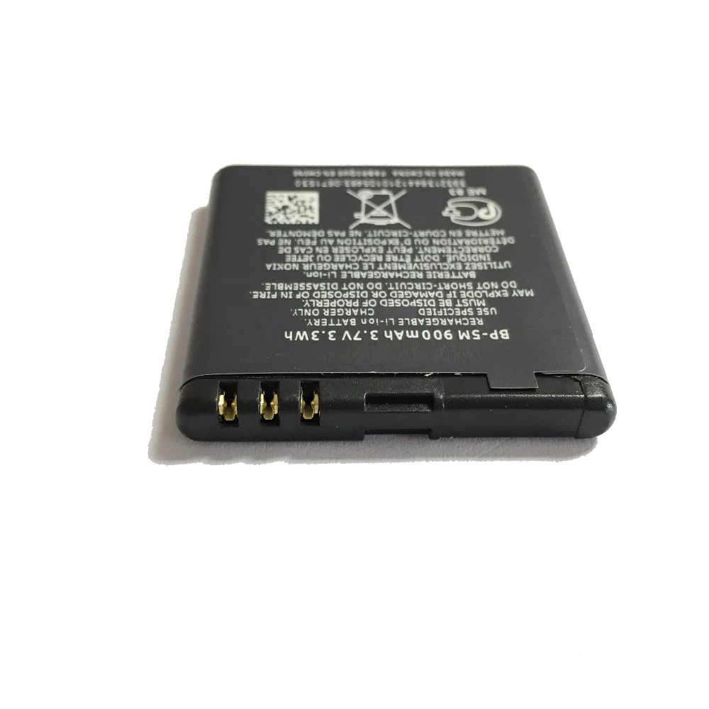 Аккумуляторная батарея 3 7 в 900 мАч для Nokia 5610 8600 Luna 7390 6220C 6500 S Slide 6110N 6500sl 5700 XpressMusic 6110
