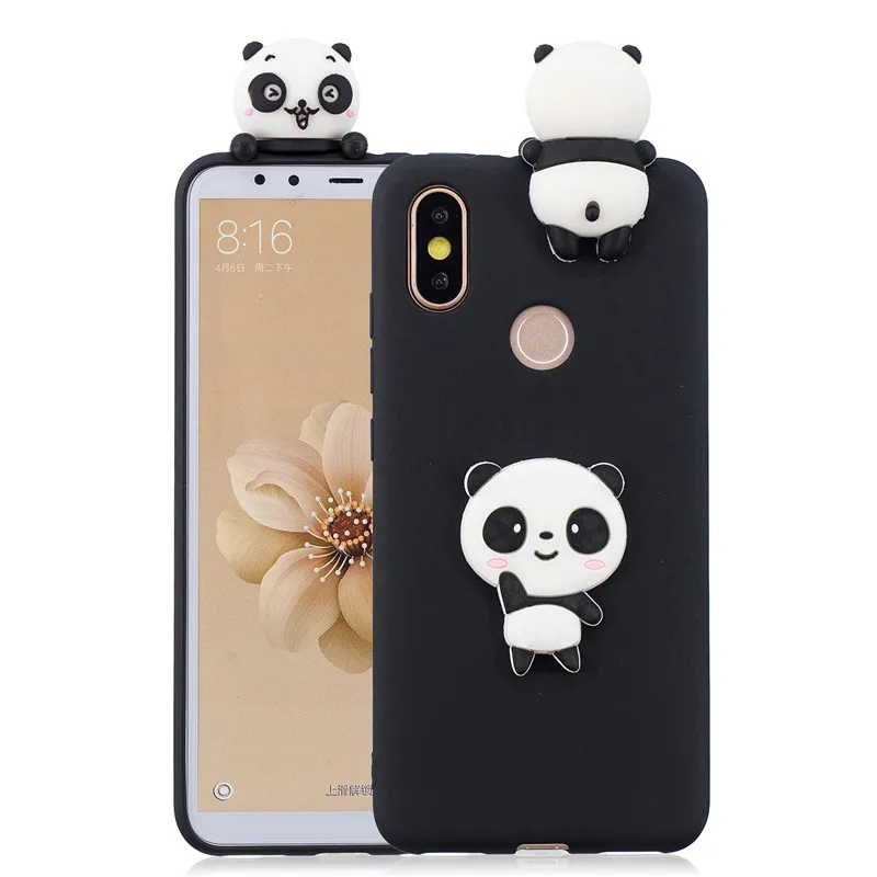 Мягкий Силиконовый ТПУ чехол 3D для Huawei Y7 Y6 2019 с милым рисунком мультяшный чехлы Y5