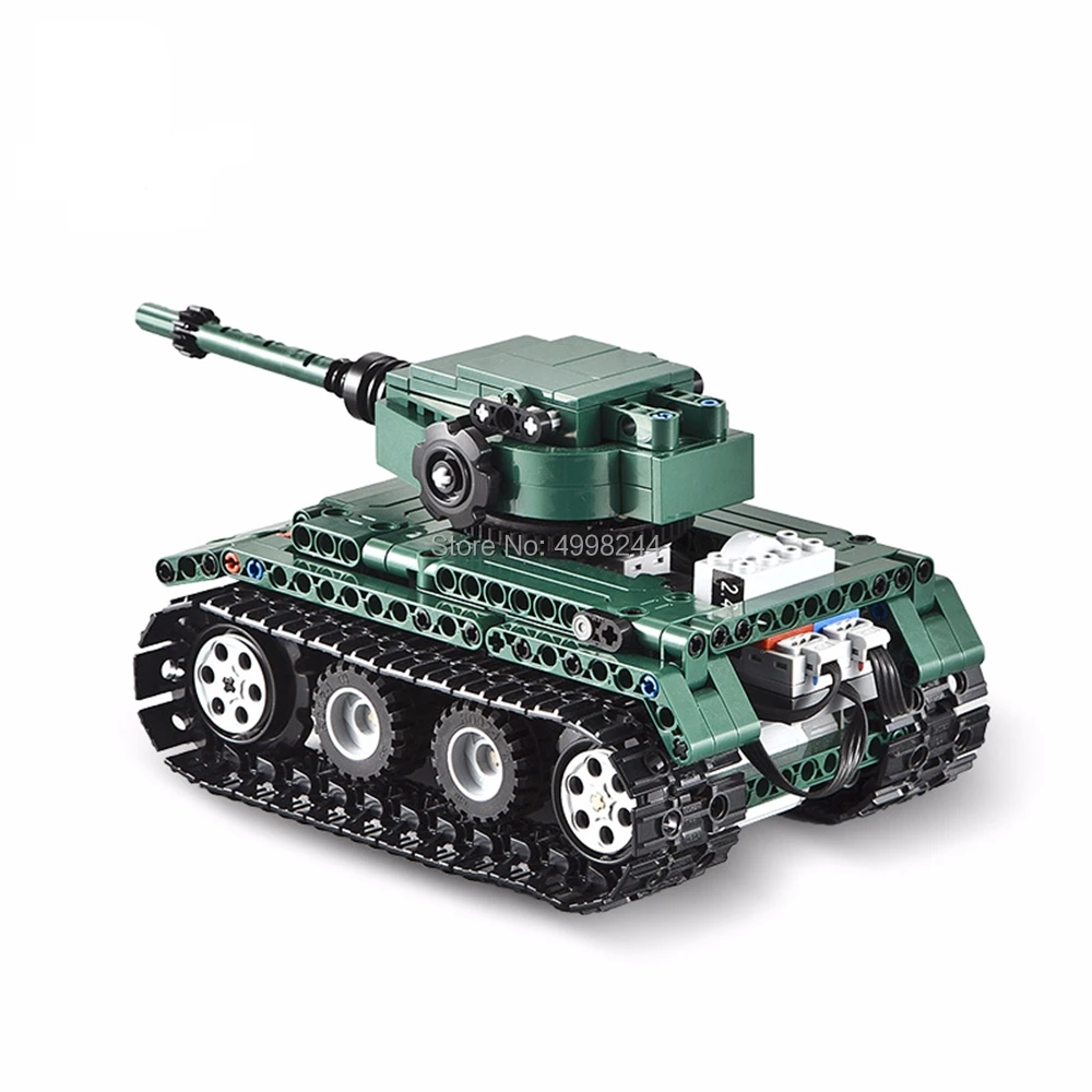 313 шт. Военная технология дистанционное управление Rc Немецкий Тигр Танк 1:35