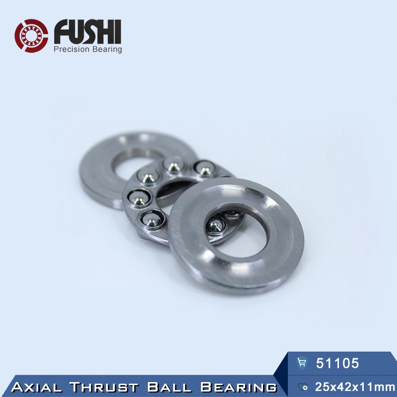 51105 упорный подшипник 25x42x11 мм (4 шт.) осевой 8105 шарикоподшипник|bearing bearing|bearing axialbearing
