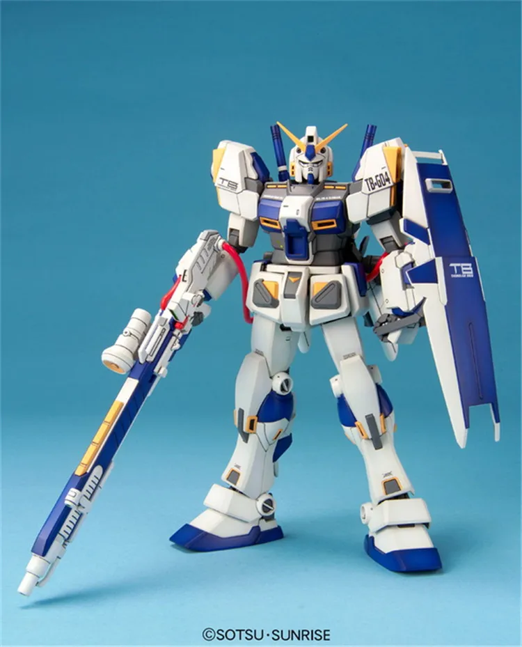 Bandai Gundam MG 1/100 G04 RX-78-4 мобильный костюм сборки модель Наборы фигурки пластмассовые игрушечные модели