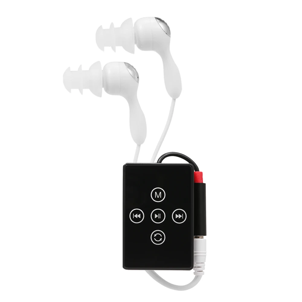 K12 8GB MP3 музыкальный плеер IPX8 водонепроницаемый спортивный с наушниками fm радио mp3