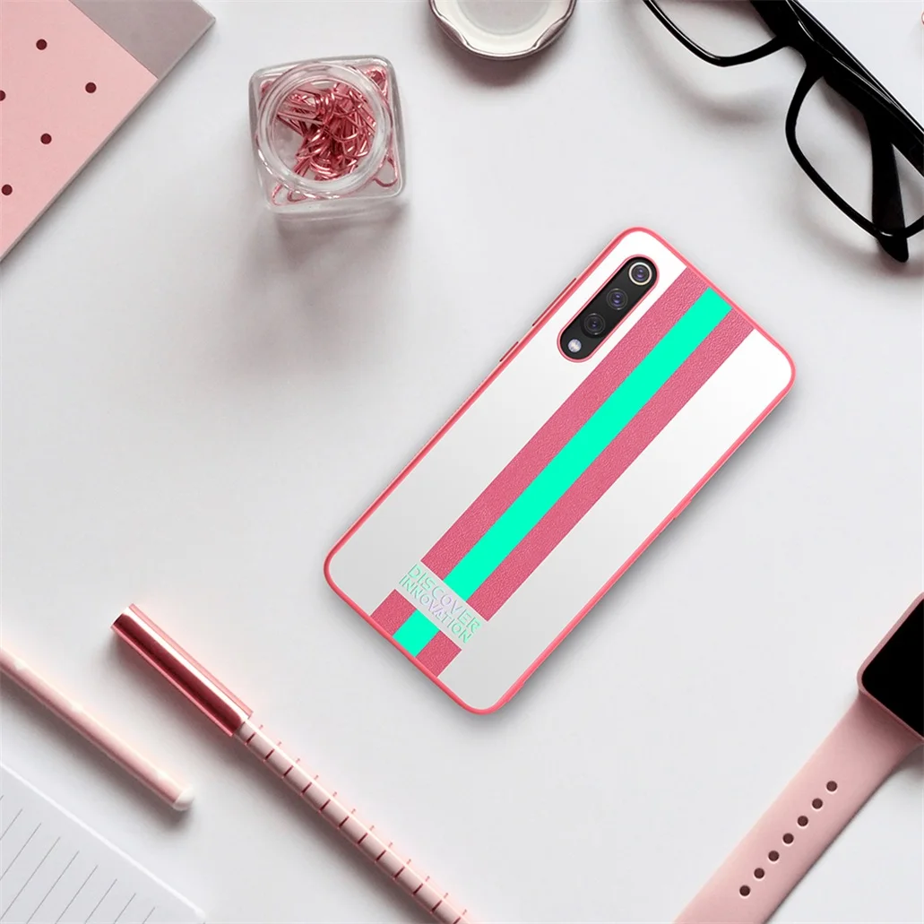 Для Xiaomi mi 9 чехол mi 9 Explorer чехол Nillkin Полосатый чехол PC pu кожаный светоотражающий мерцающий чехол для Xiaomi mi 9