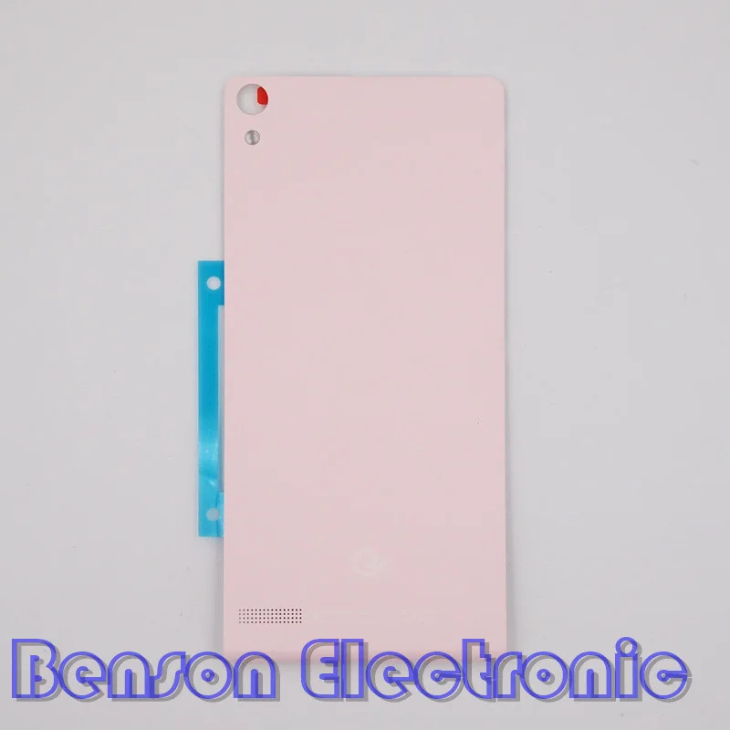 Розовый Baansam Пластик Батарея задняя крышка для huawei Ascend P6S Корпус чехол с стеклами - Цвет: Розовый