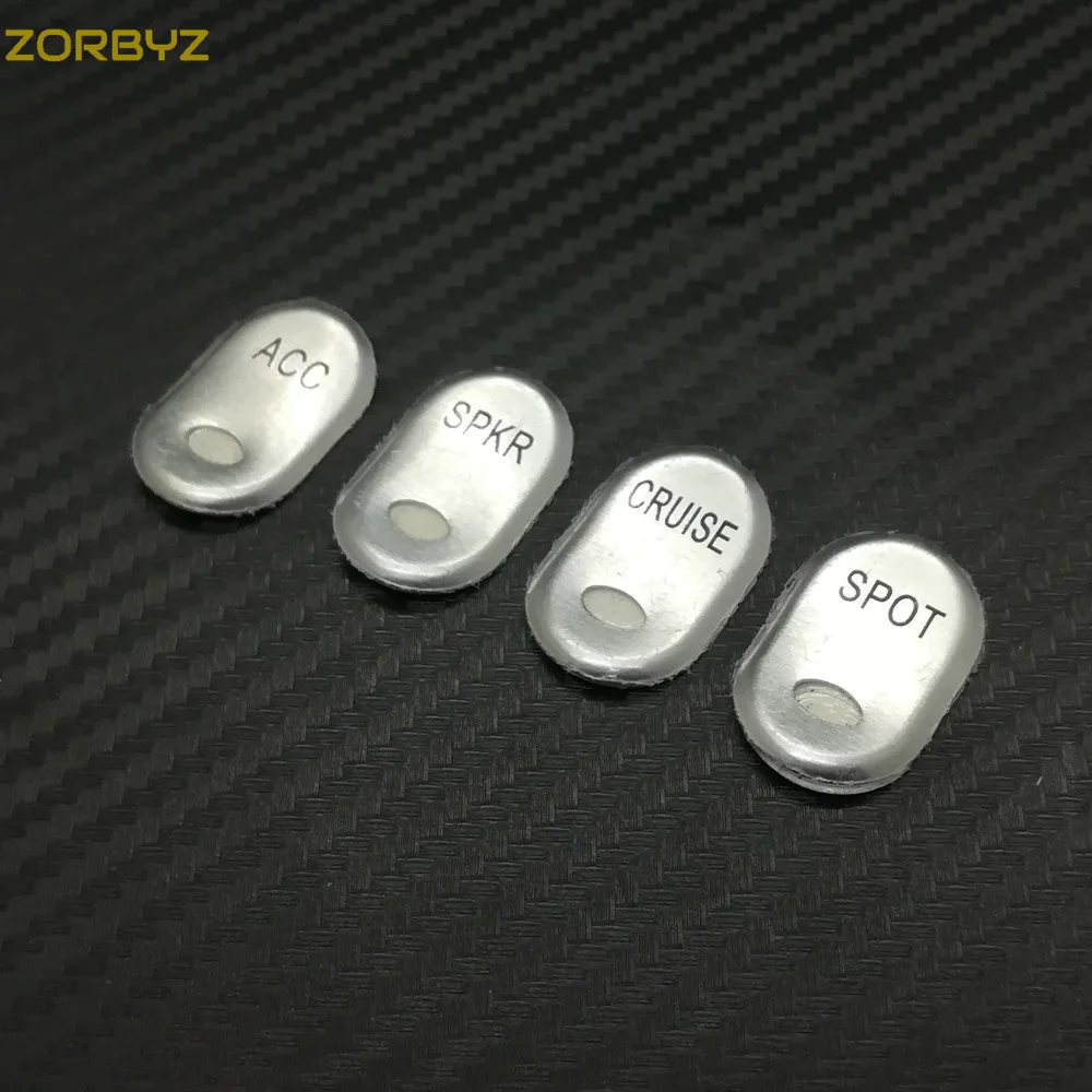 ZORBYZ мотоциклетная матовая клавишная панель Переключатель Крышка для Harley Touring